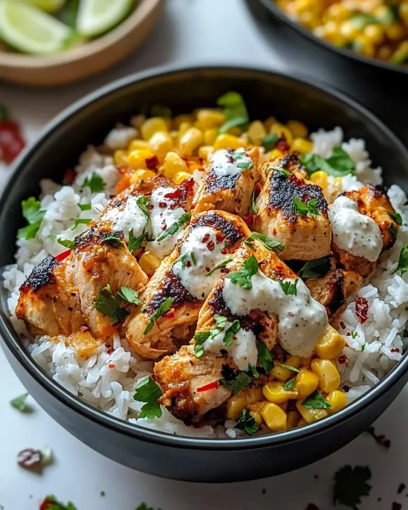 Bol de Riz au Mais et Poulet 3