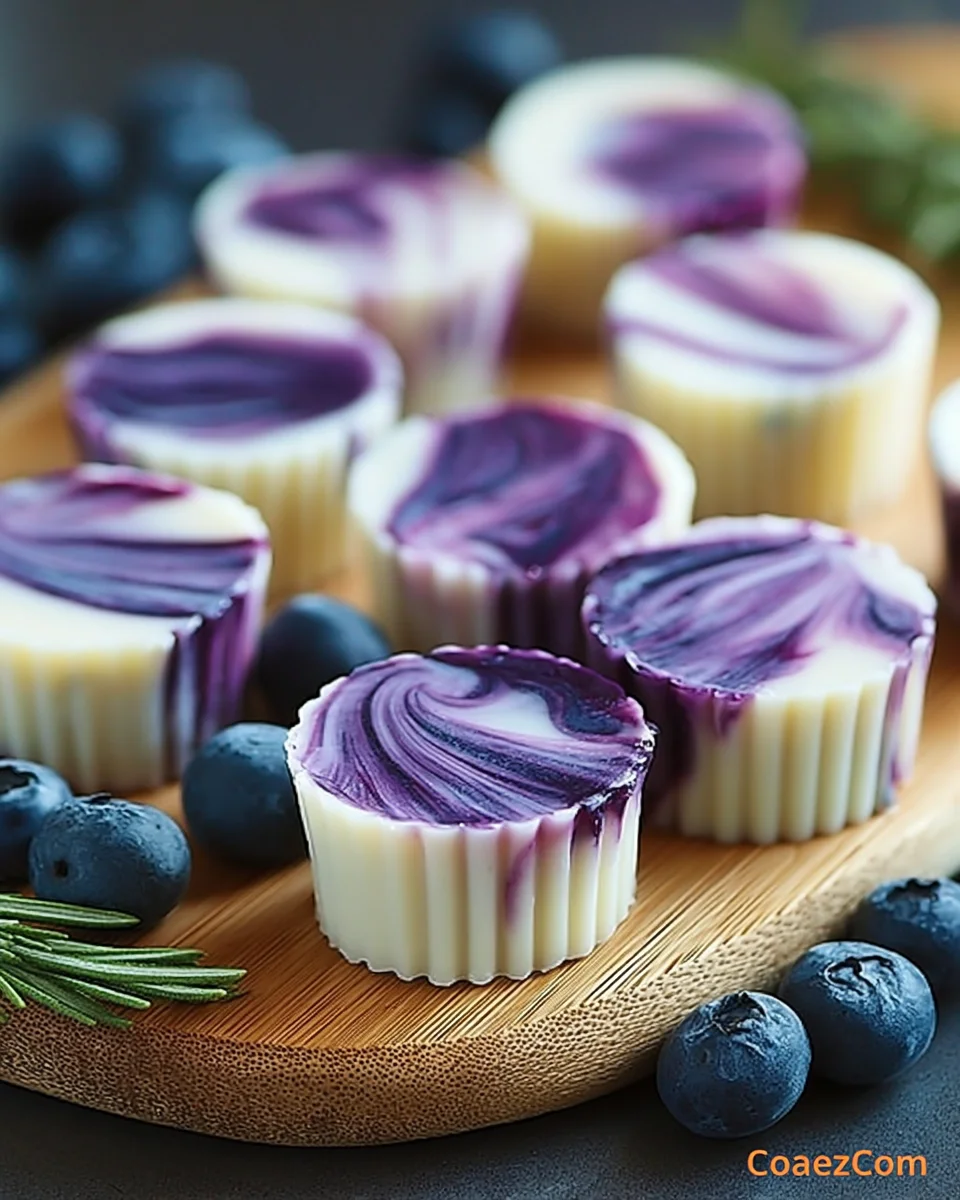 Bouchées de Yaourt aux Myrtilles : une recette délicieuse !