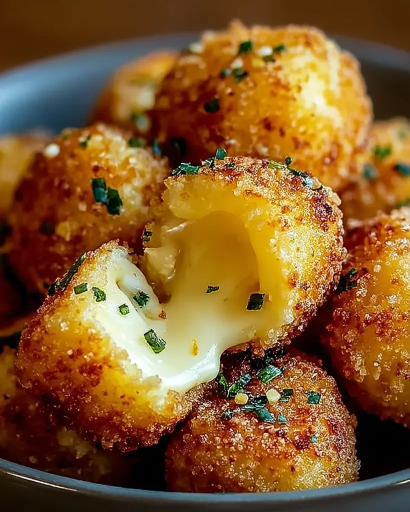 Bouchees de fromage parmesan et mozzarella 1