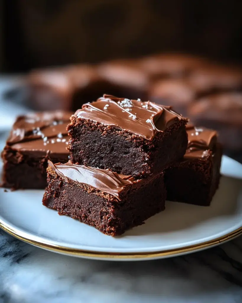 Brownies au Chocolat avec Glacage 3