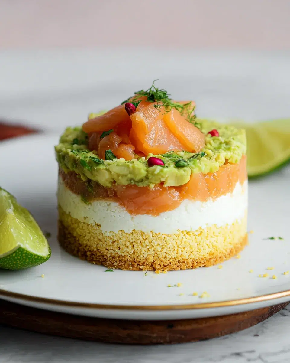 Cheesecake de Saumon Fumé et Avocat : découvrez la recette!