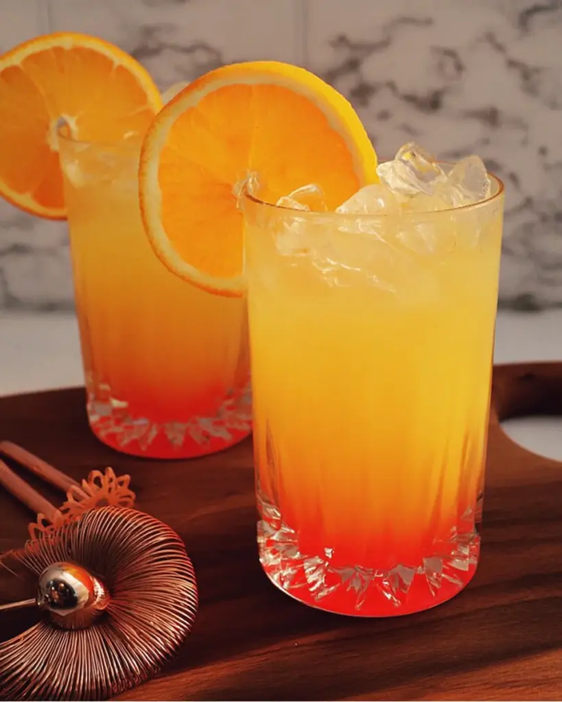Cocktail Sunset Sans Alcool 1