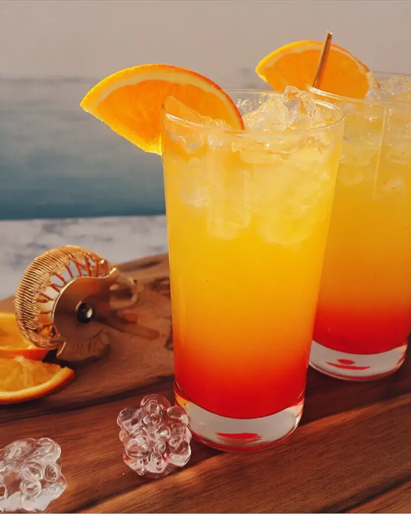 Cocktail Sunset Sans Alcool 2