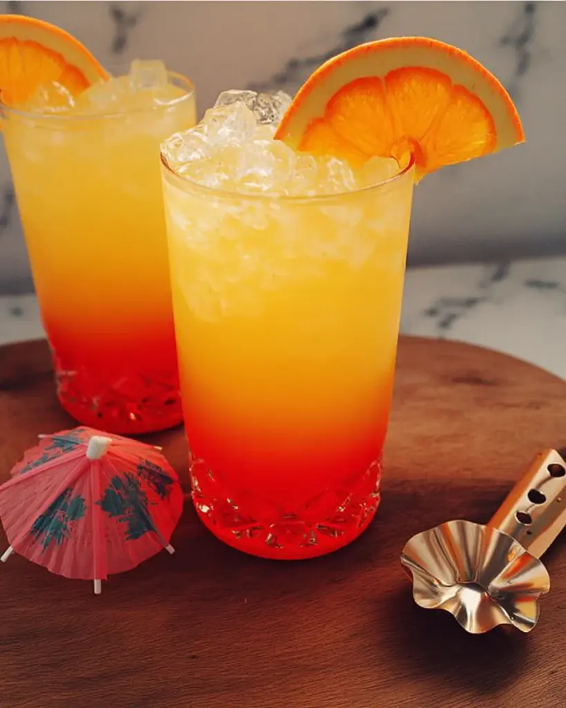 Cocktail Sunset Sans Alcool 3