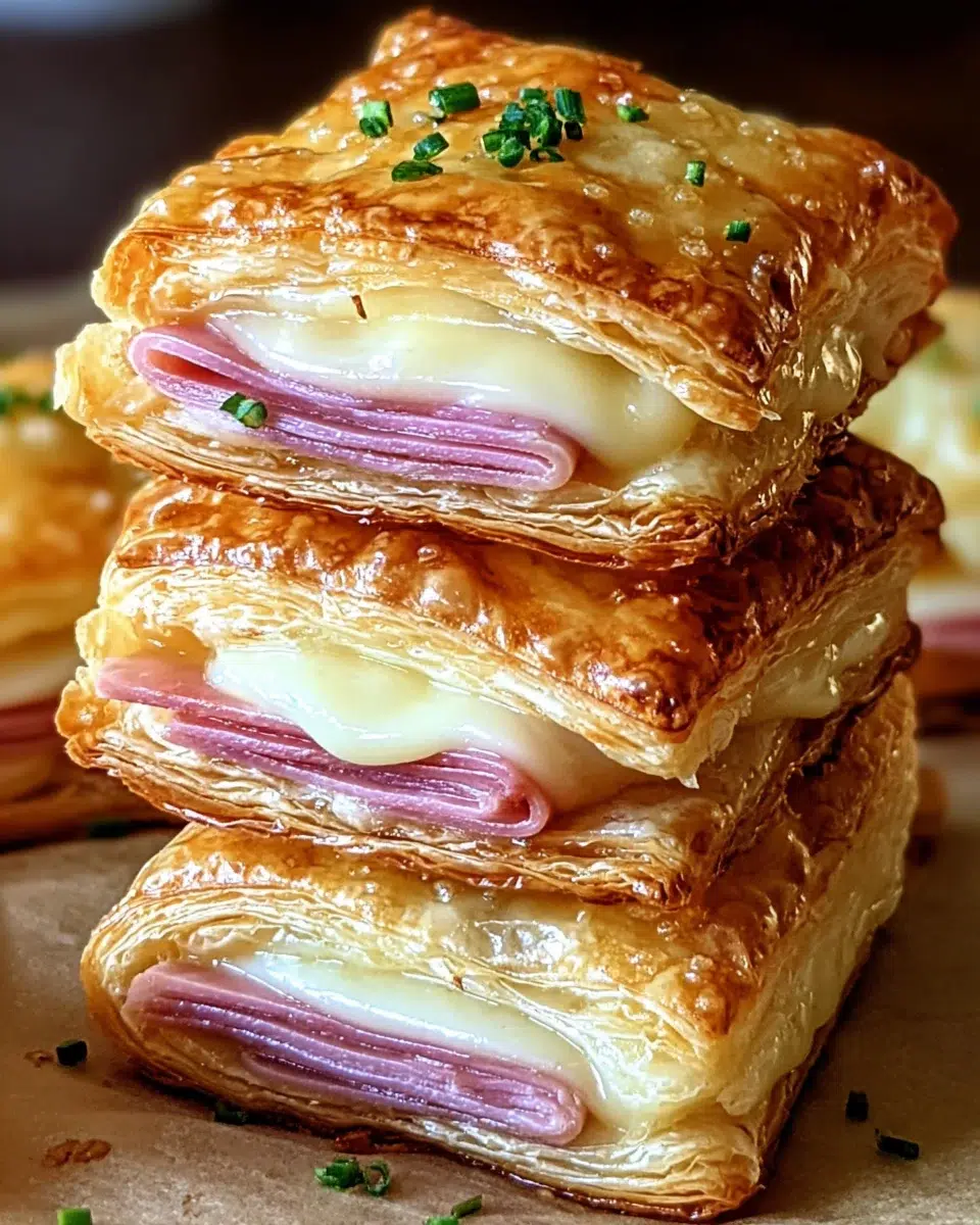 Croustillants au Jambon et Fromage : Une recette irrésistible !