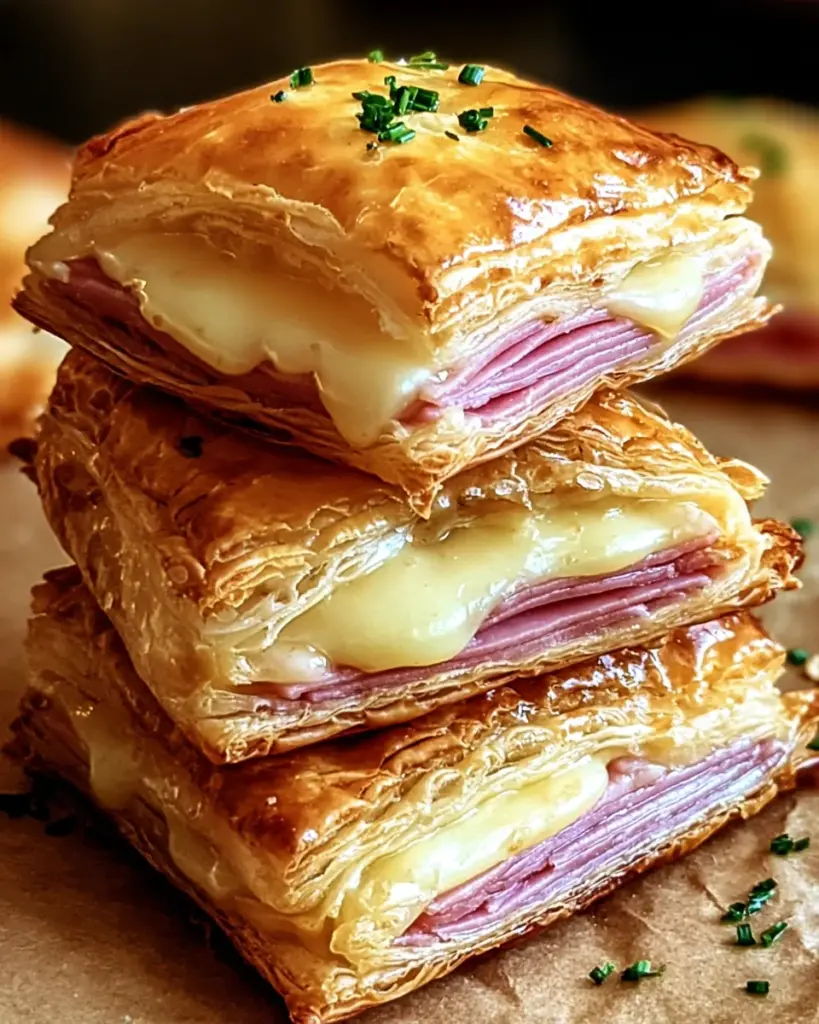Croustillants au Jambon et Fromage 3