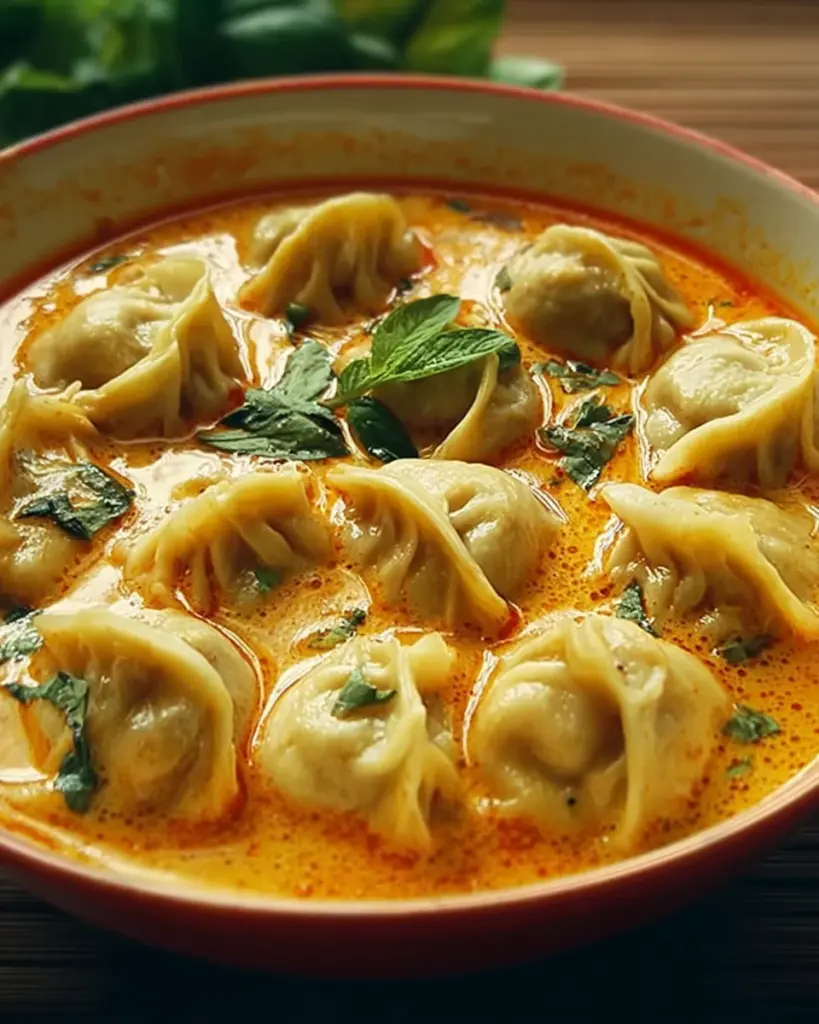 Dumplings au Curry Rouge 2