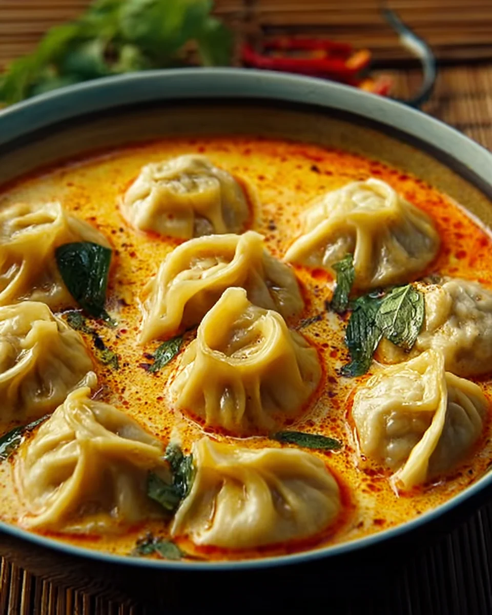 Dumplings au Curry Rouge : une recette savoureuse à découvrir!