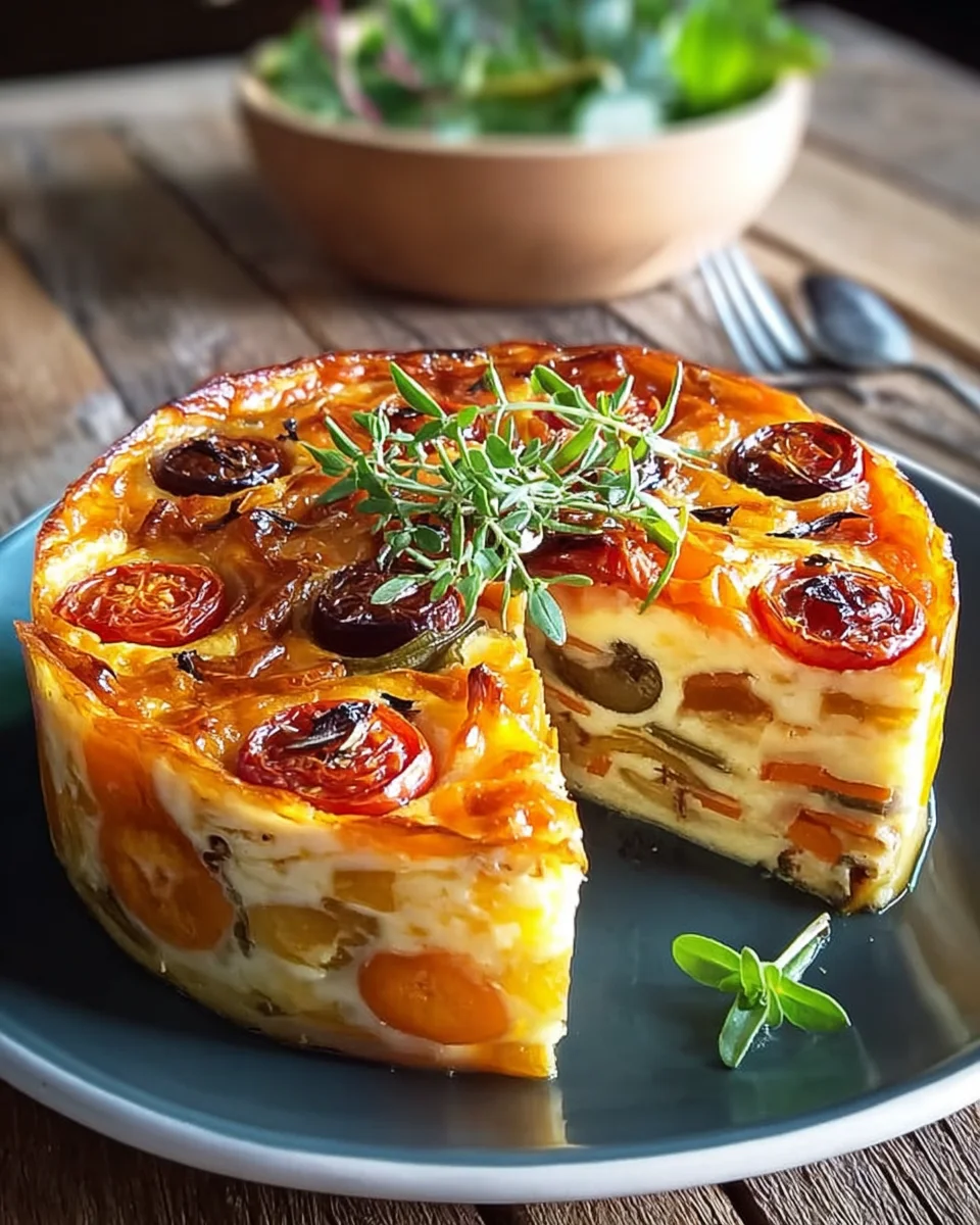 Flan Provençal aux Légumes d'Été : une recette délicieuse à découvrir!