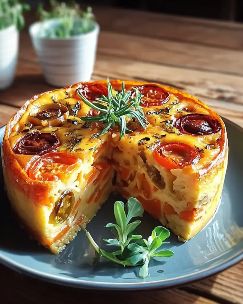 Flan Provencal aux Legumes dEte 3 1