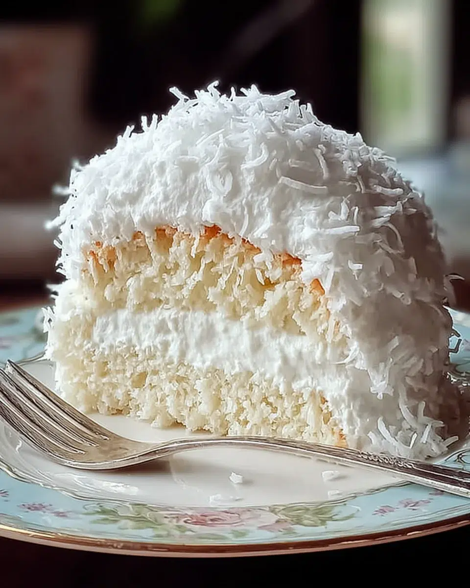 Gâteau Nuage à la Noix de Coco : une recette irrésistible !