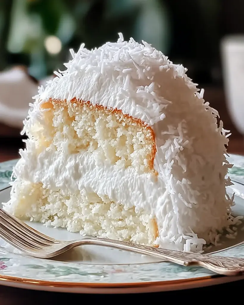 Gateau Nuage a la Noix de Coco 3