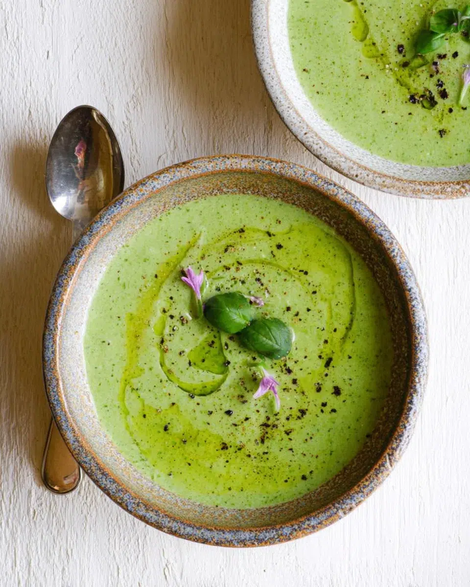 Gazpacho de concombre et basilic : recette rafraîchissante à découvrir !