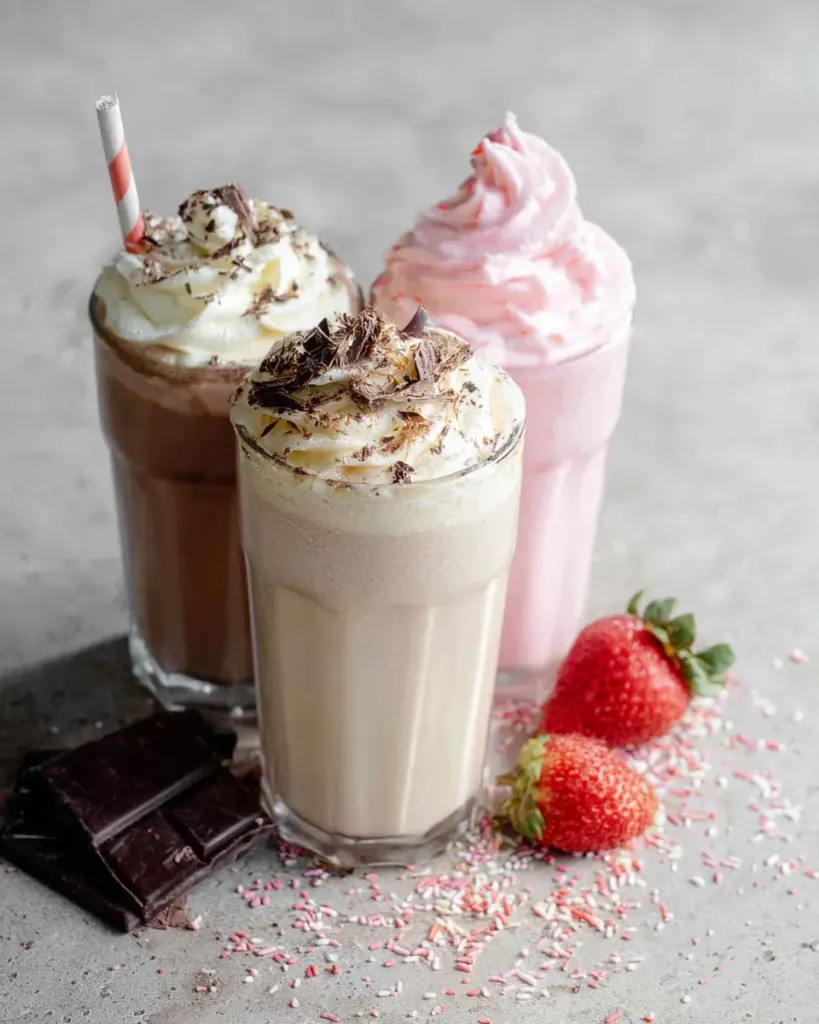 Milkshake Chocolat et Vanille 1