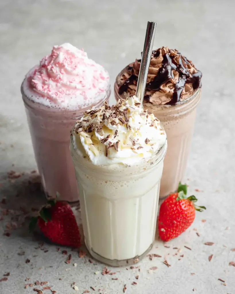 Milkshake Chocolat et Vanille 3