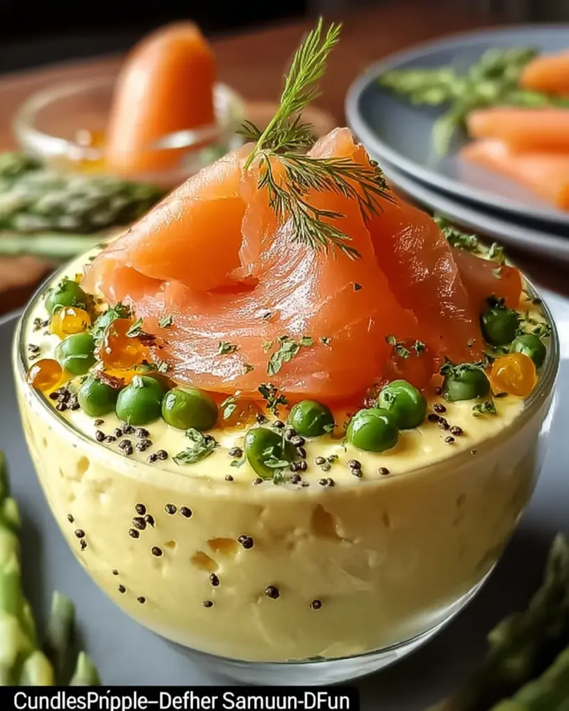 Mousse dAsperge au Saumon Fume 1 1