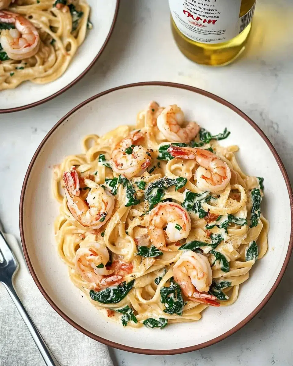 Pâtes crémeuses aux crevettes à la mode toscane : découvrez cette recette inratable !
