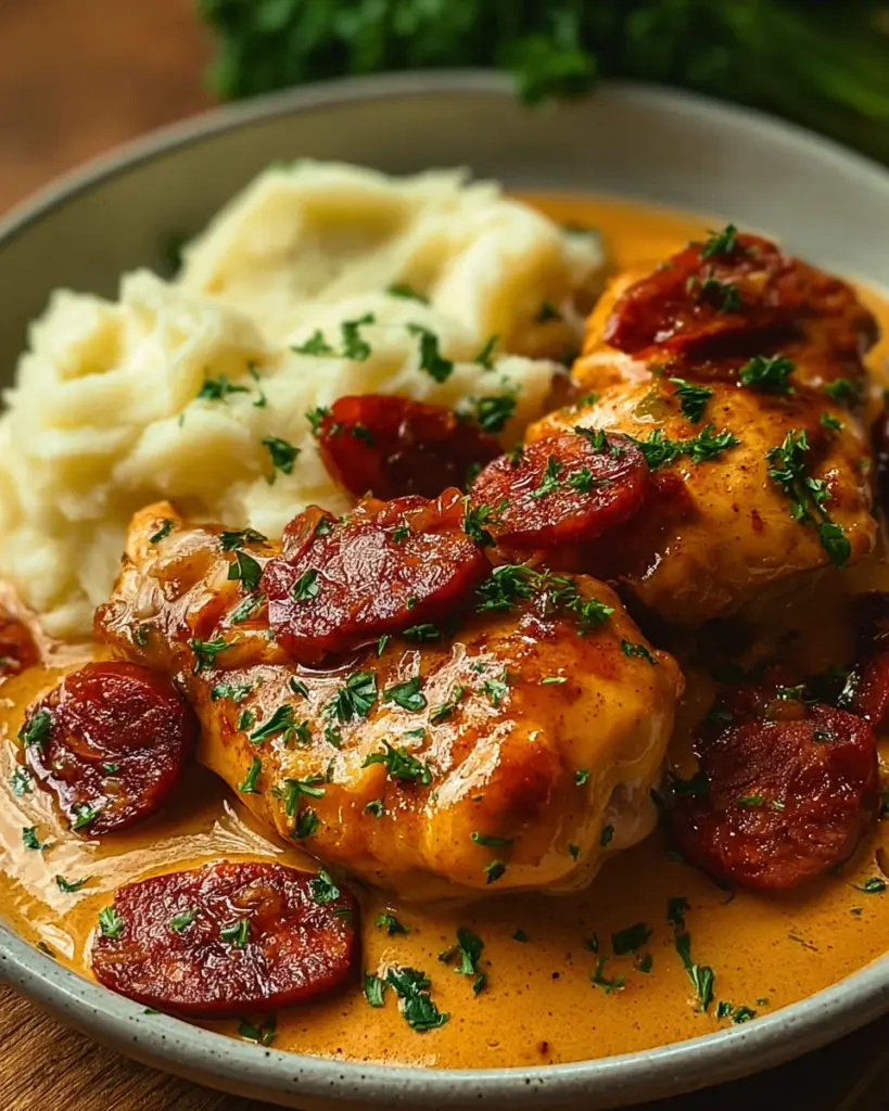 Poulet Cremeux au Chorizo 2