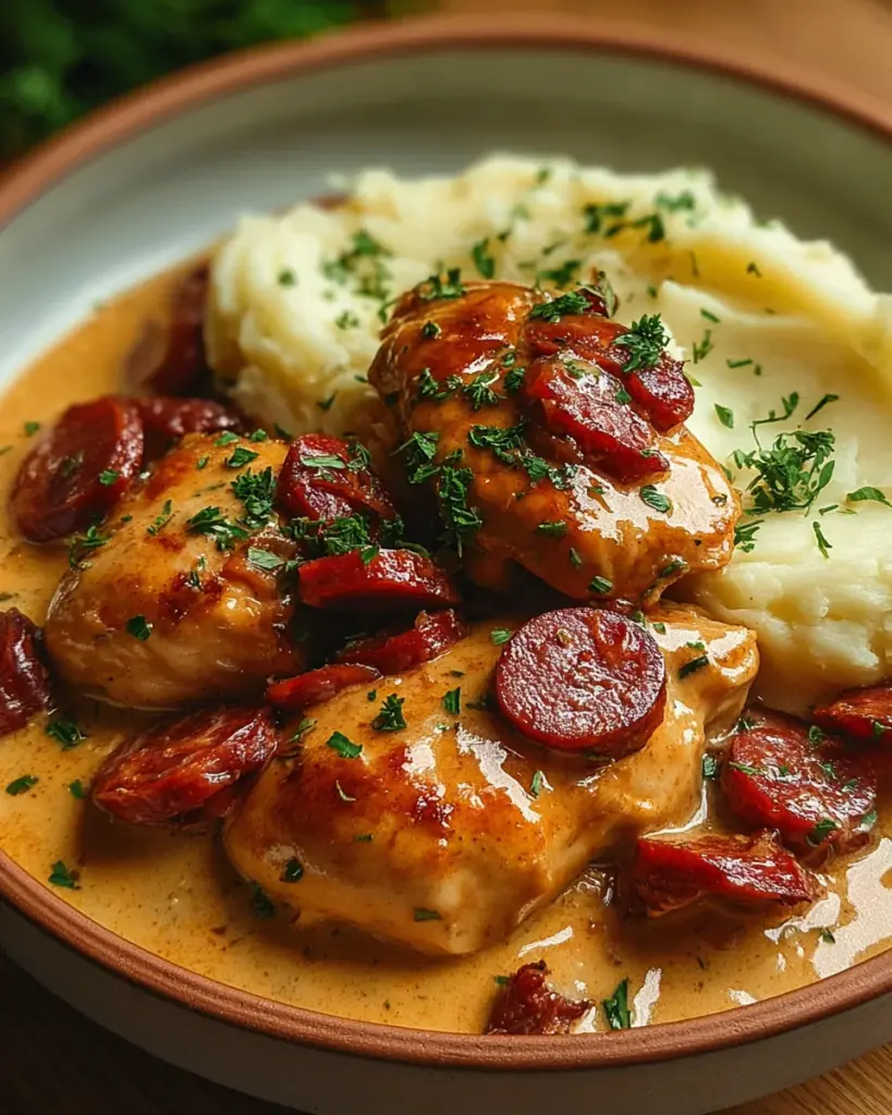 Poulet Cremeux au Chorizo 3