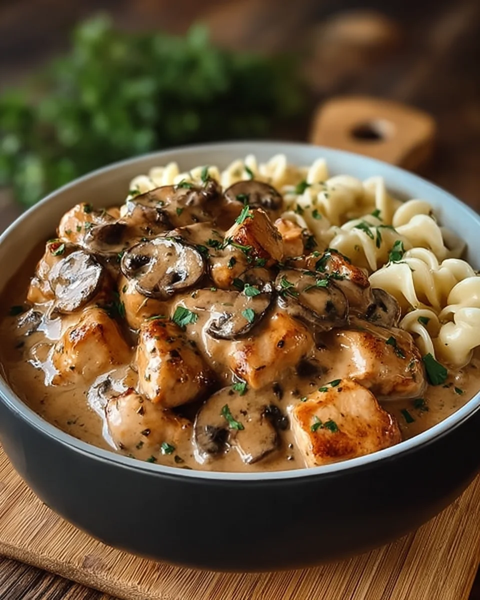 Poulet Stroganoff aux Champignons : Découvrez une recette savoureuse !