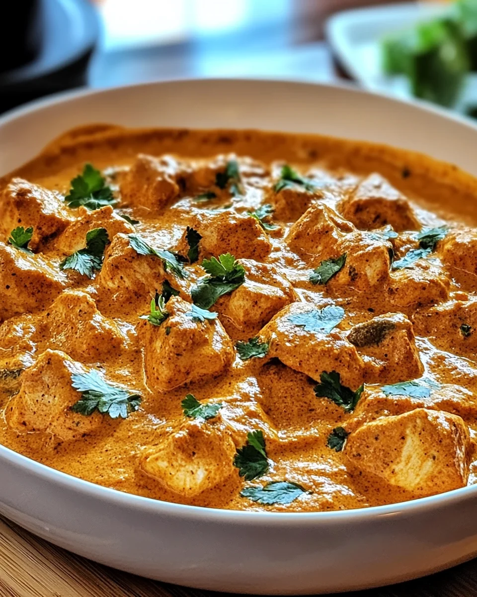 Poulet Tikka Masala à la Française : découvrez la recette savoureuse !