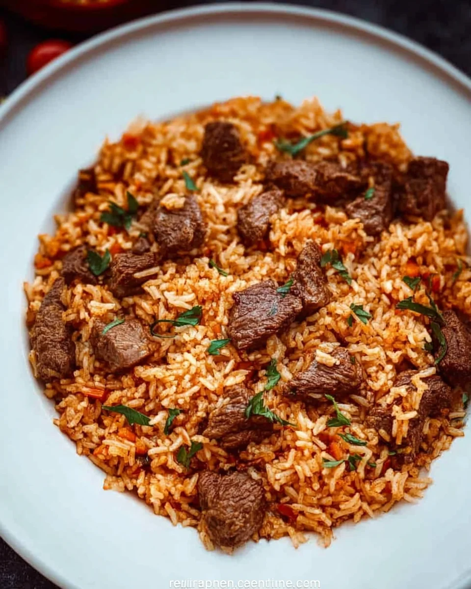Riz et Bœuf en Une Seule Casserole : Savourez ce délice!