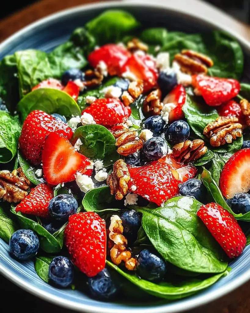 Salade de Fraises et Epinards 22