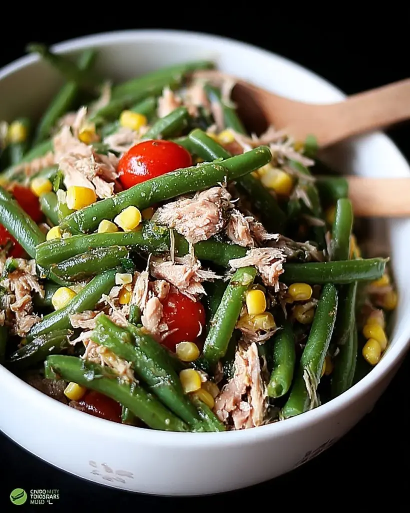 Salade de Haricots Verts au Thon 3