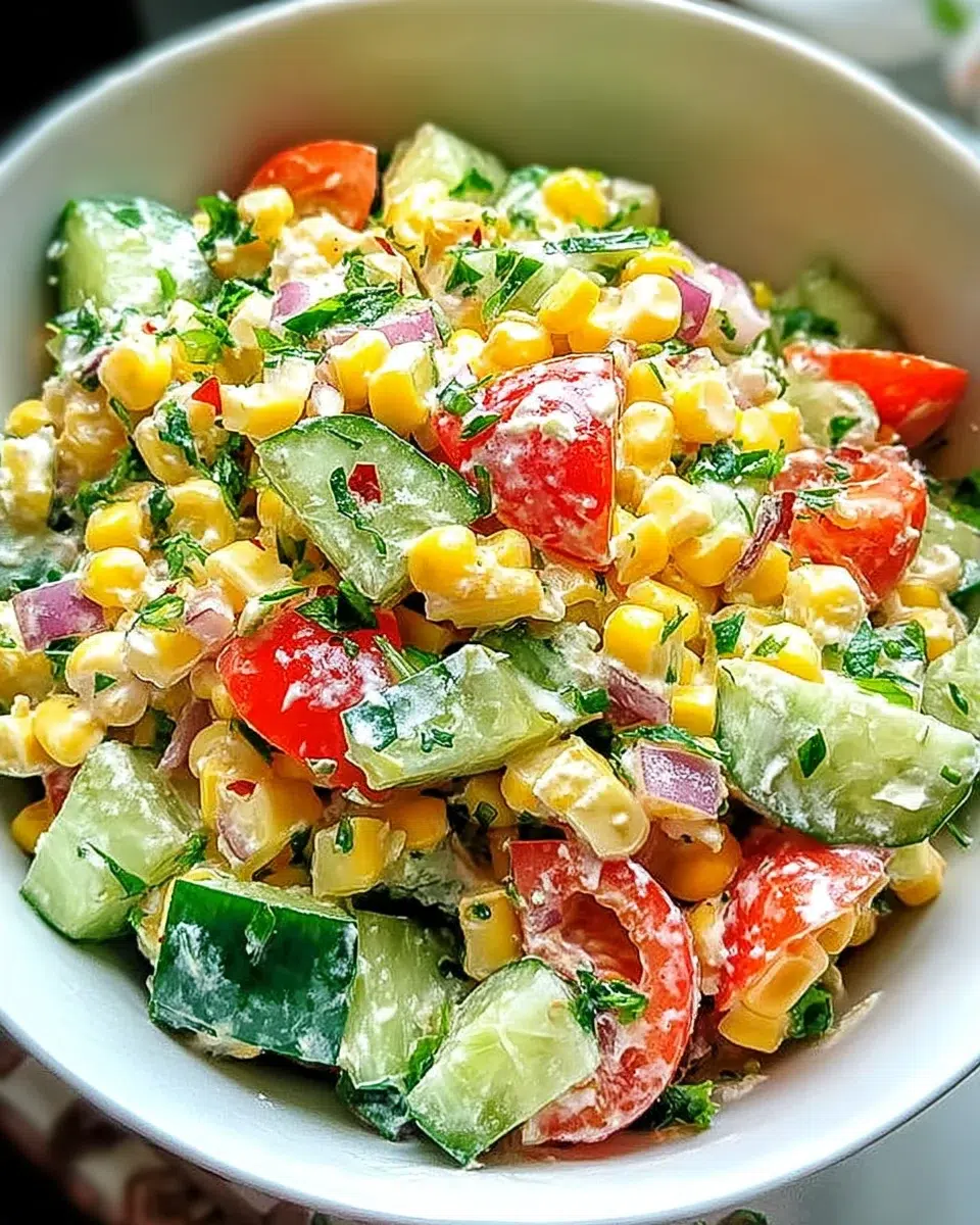 Salade de Maïs Épicée : Découvrez cette recette savoureuse !