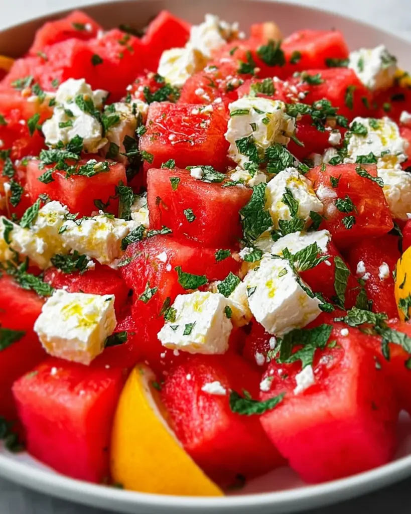 Salade de Pasteque et Feta 2