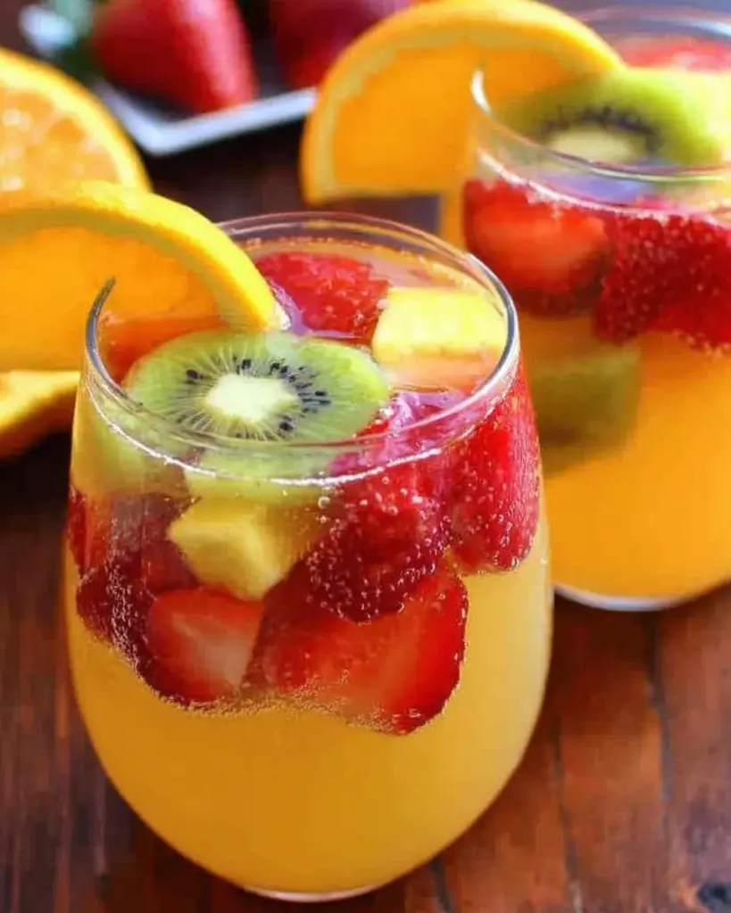 Sangria Blanche Tropicale 1