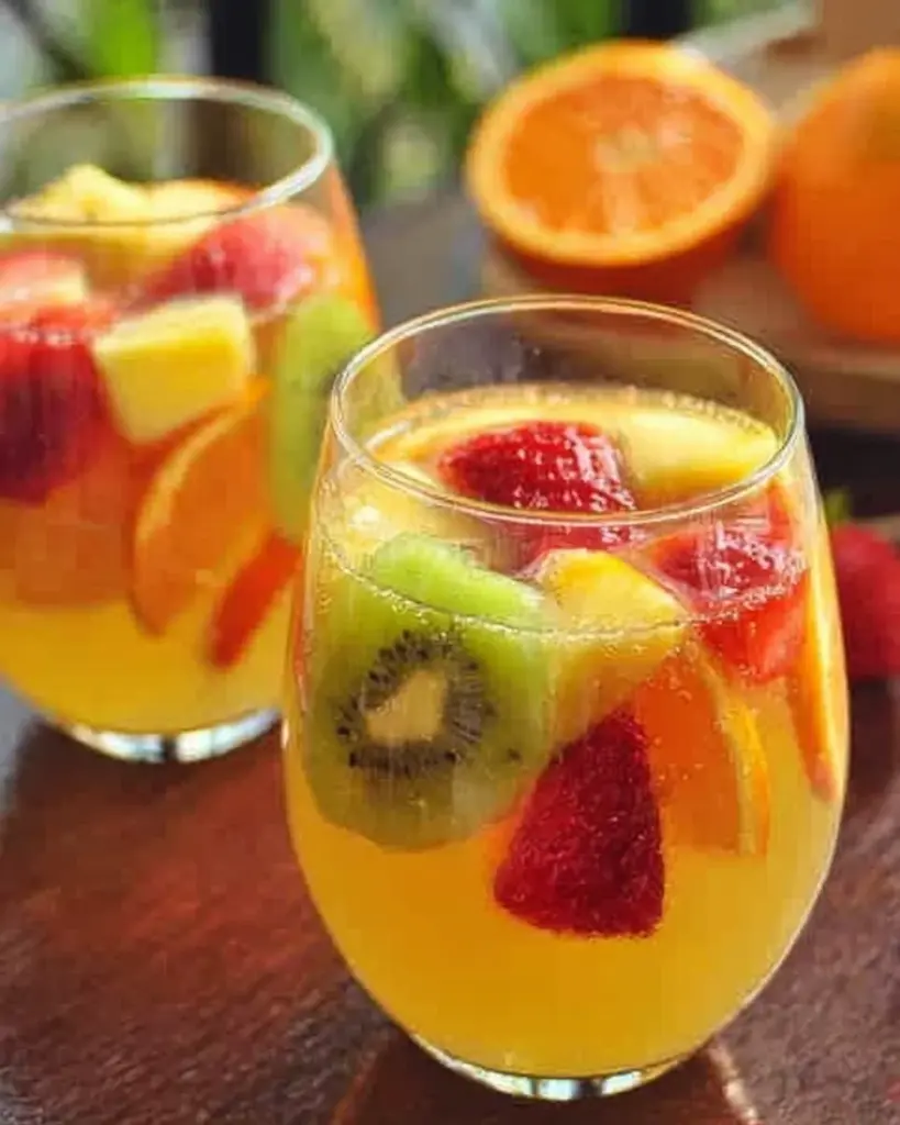 Sangria Blanche Tropicale 2