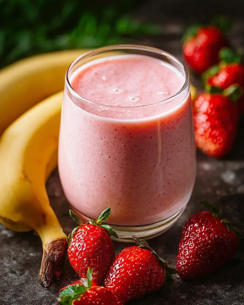 Smoothie Fraise et Banane 1
