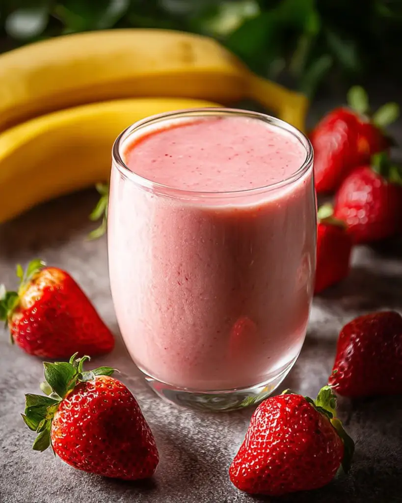 Smoothie Fraise et Banane 3