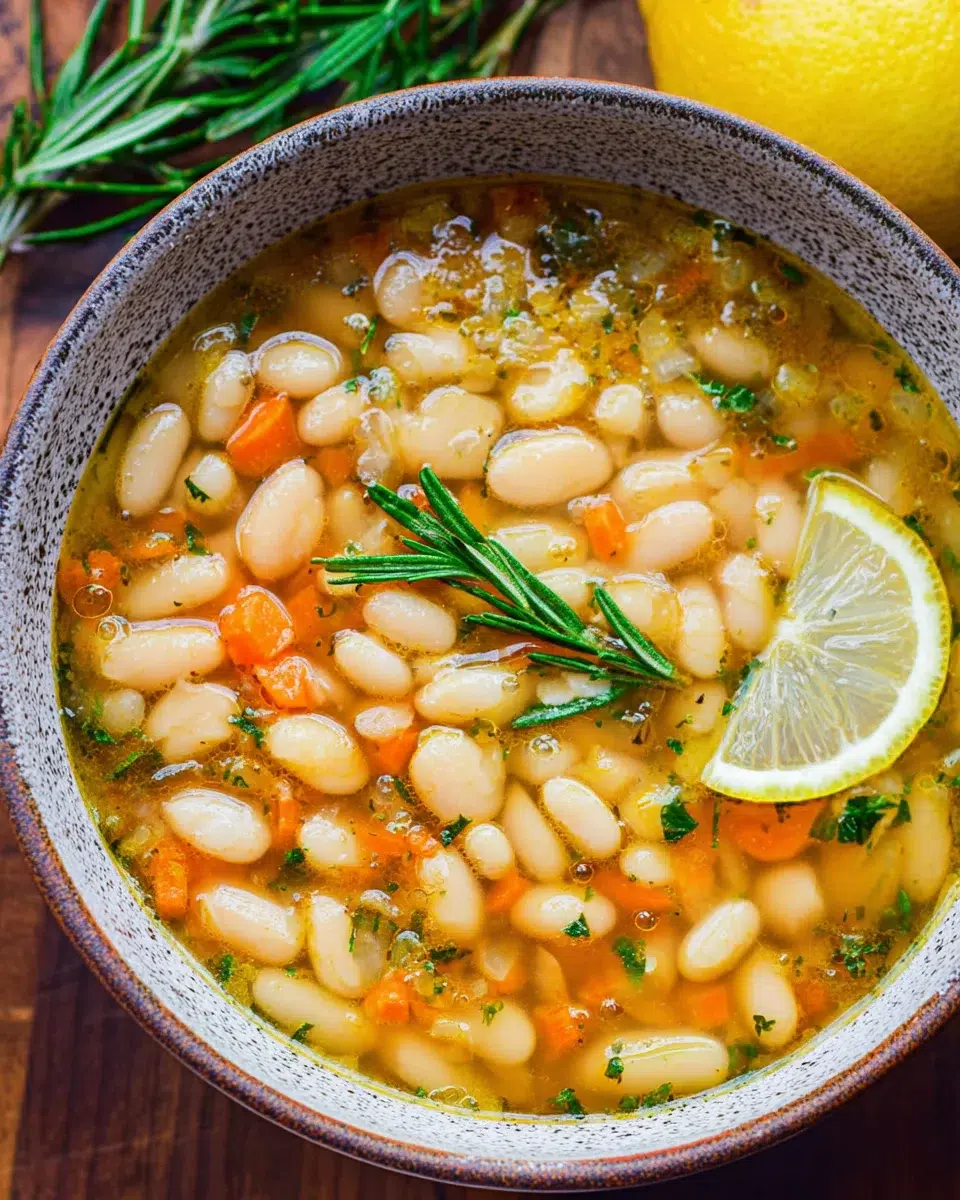 Soupe de Haricots Blancs et Romarin : un délice santé !