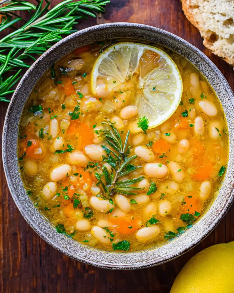Soupe de Haricots Blancs et Romarin 2