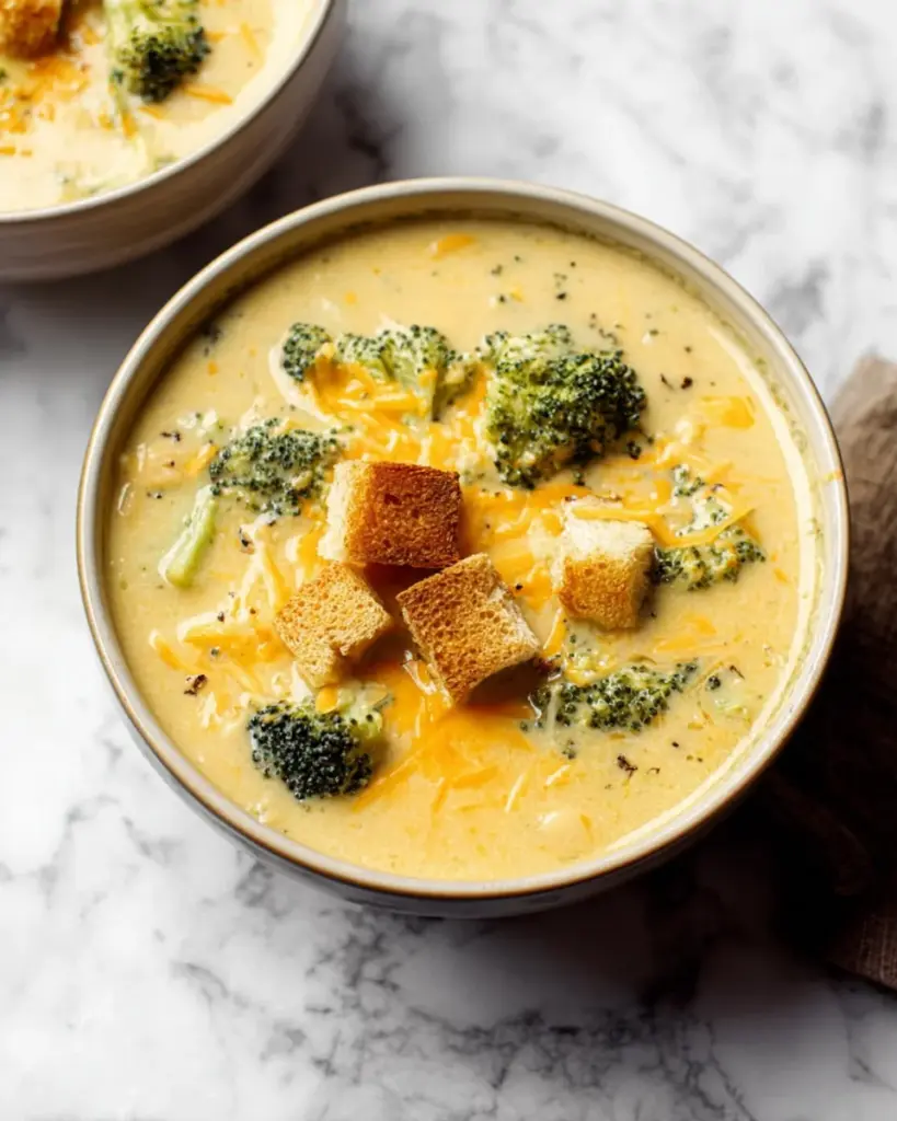 Veloute de Brocoli et Fromage 3