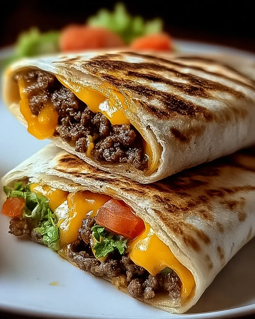 Wraps de Cheeseburger Grille 2
