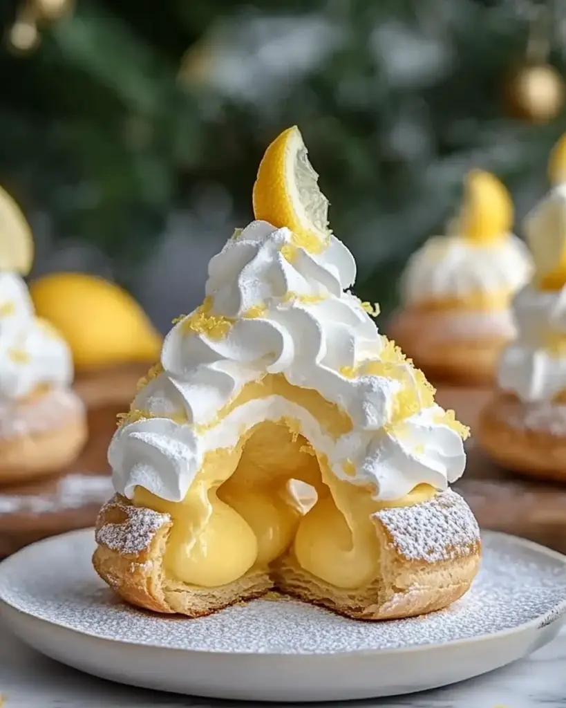 Choux a la creme au citron 1