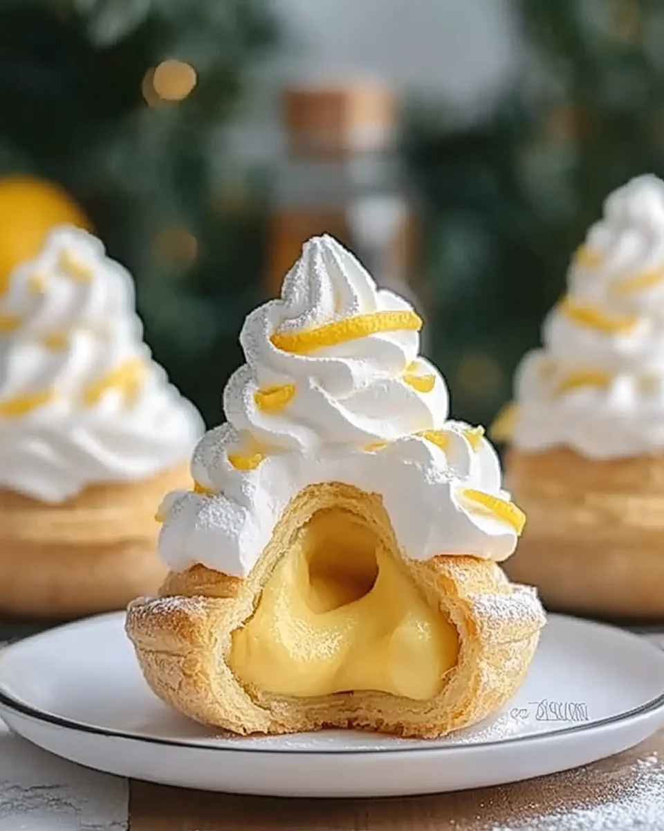 Choux à la crème au citron : une recette irrésistible!