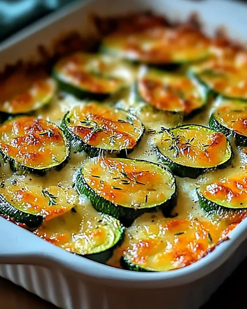 Courgettes Gratinees aux Crevettes et a lAil 2