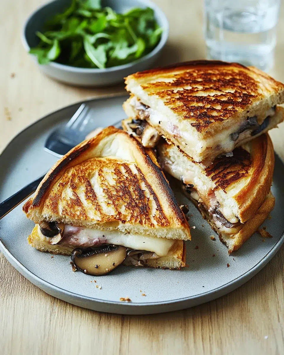 Croque-Monsieur Savoureux aux Champignons à tester absolument !
