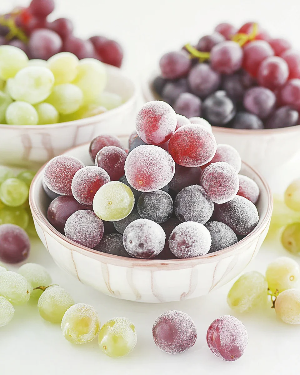 Délice de Raisins Congelés : une recette irrésistible !