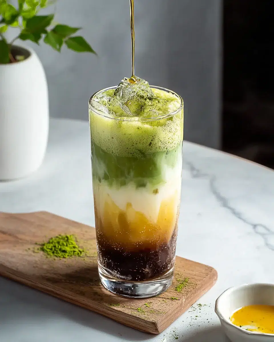 Fusion de Matcha et Espresso avec Crème de ... : Découvrez cette délicieuse recette!