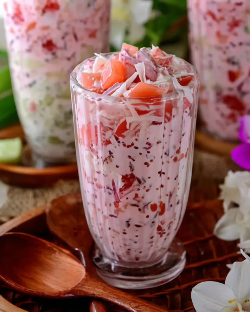 Limonade aux Fraises et a la Menthe 1