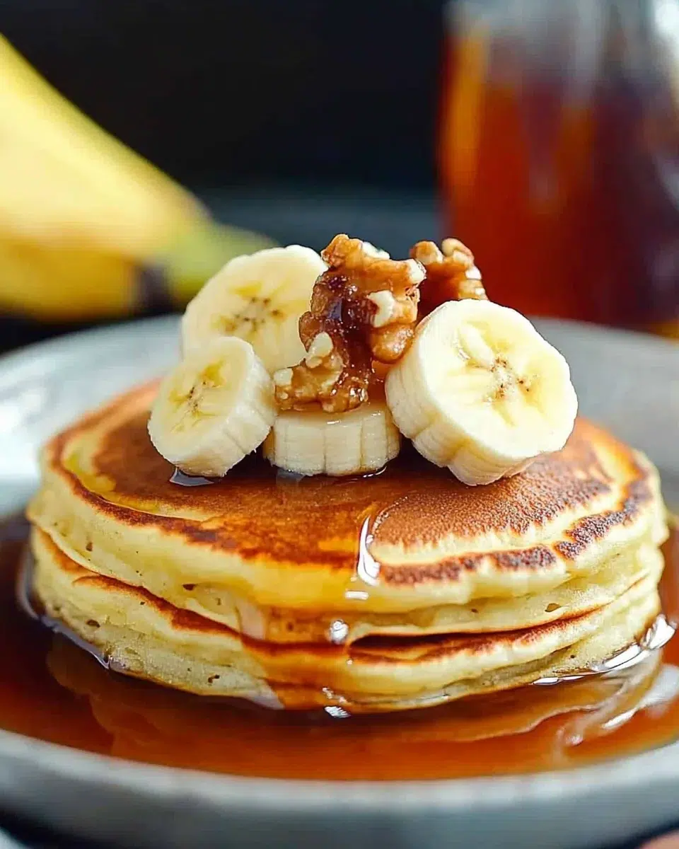 Pancakes à la Banane Moelleux : recette irrésistible !