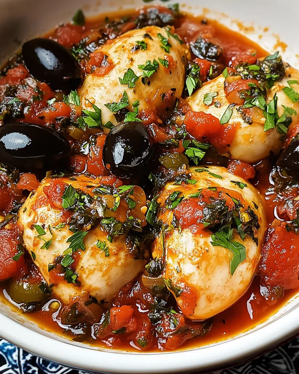 Poulet à la Puttanesca : un délice savoureux à découvrir !