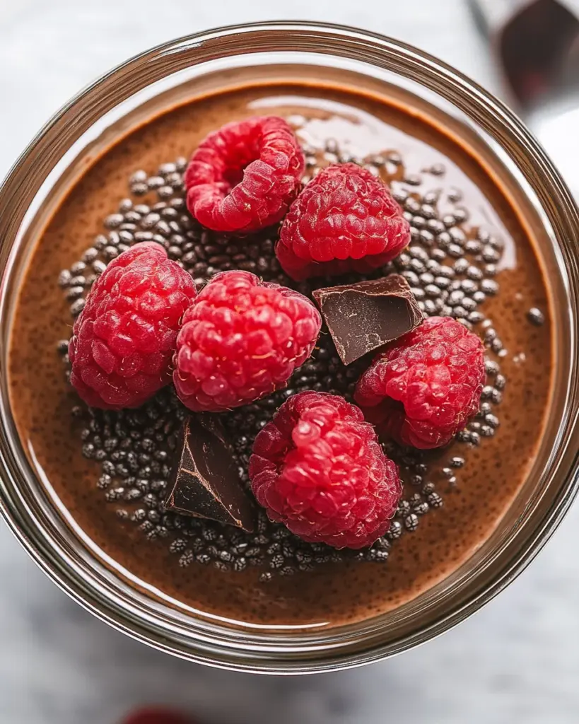 Pudding de Chia au Chocolat Proteine 1