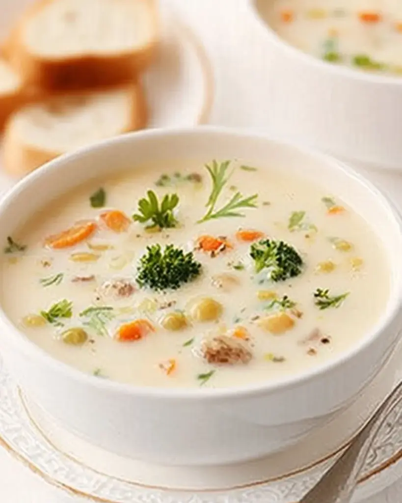 Soupe Cremeuse aux Legumes 1