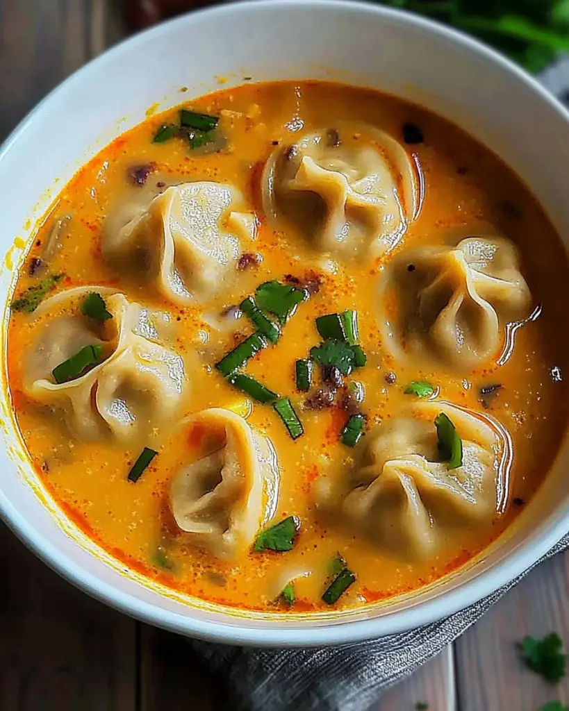 Soupe de Curry Coco avec Dumplings 1